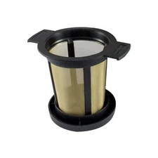 IBILI Reusable Tea & Coffee Filter, 18/10 Stainless Steel with Lid, Permanent 