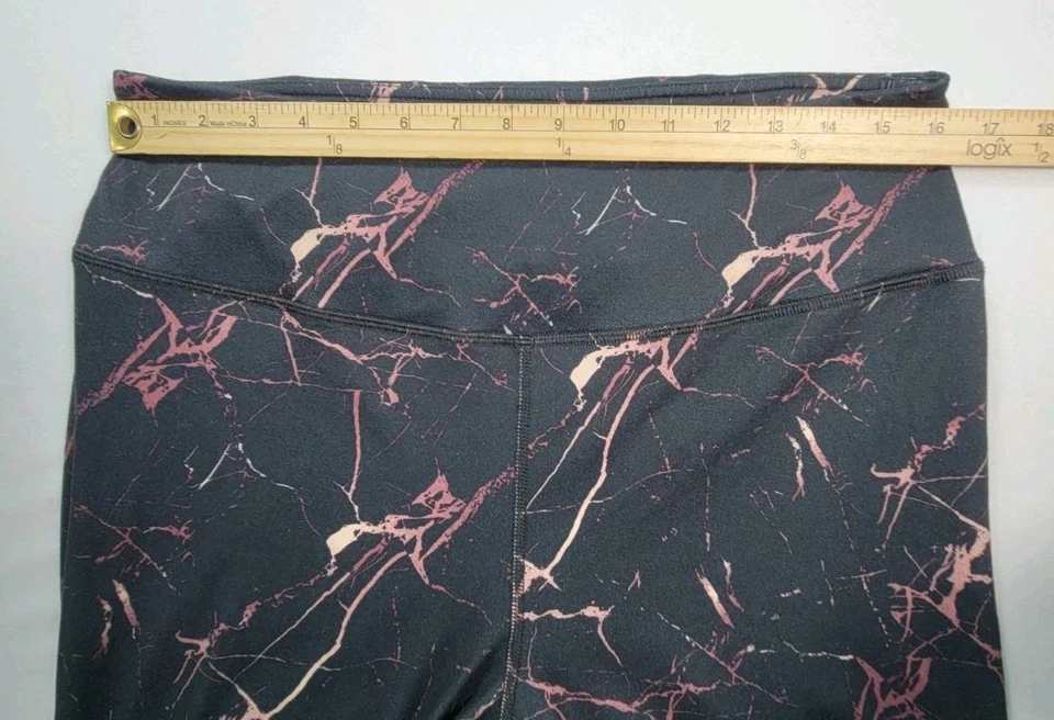 SO Leggings de Yoga para Mujer XL Perfectamente Suaves Tiro Alto Elastizados Estampado Geométrico Foto 3 de 4