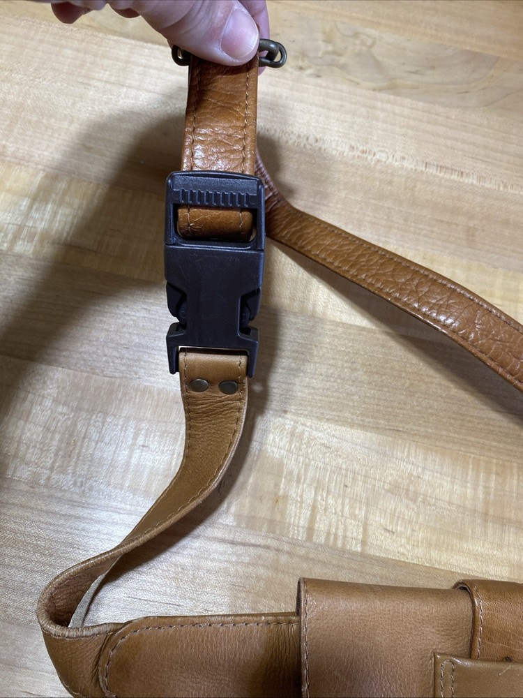 Suaza Leather Unisex Belt Bag 5x13 Inches