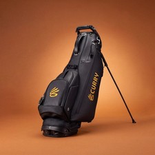 Vessel x Curry Brand Lux Stand Golf Bag Crosshatch Black