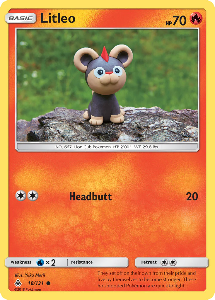 Litleo (18/131) [Sun & Moon: Forbidden Light] Lightly Played