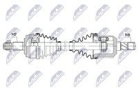NTY Antriebswelle NPW-AR-044