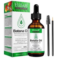 Dr. Sebi Raw Batana Oil - Hair Growth Oil for Men  Women, Sourced from Honduras