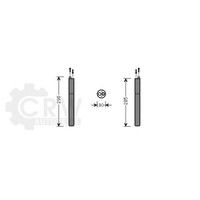 AVA Quality Cooling Trockner Klimaanlage Aluminium FüR Audi A4 Avant 2.0 TDI
