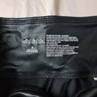 Wild Fable Womens Faux Leather Look Leggings S High Rise Black Shiny Stretch — photo 3