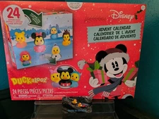 1.5" Disney Duckalooz Advent Calendar - 24 Ducks Includng Toy Story and Moana