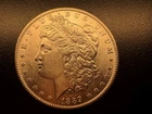 1889 P Morgan Silver Dollar - UNC - Beautiful Coin