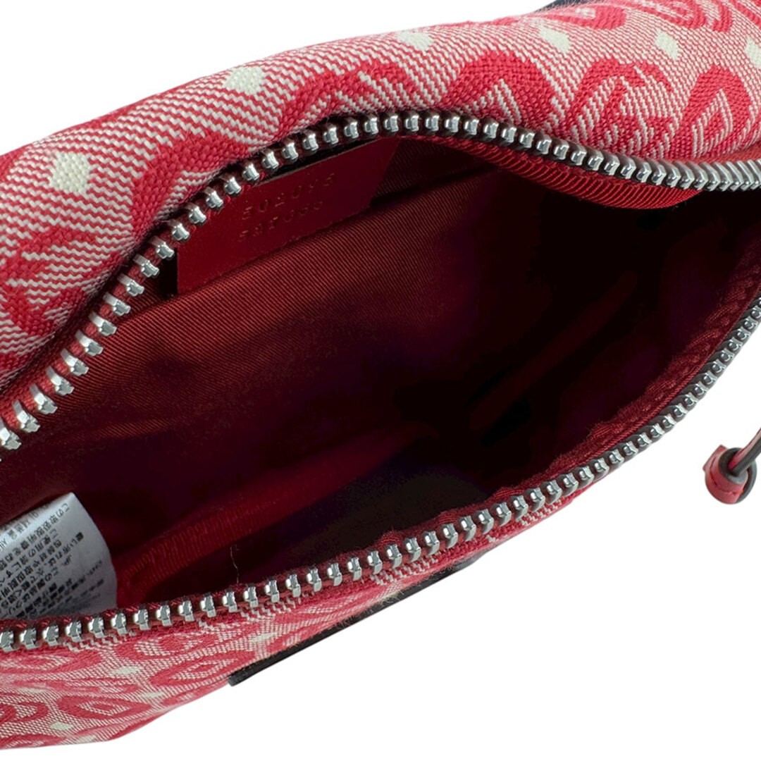 Gucci Kids Waist Bag Canvas Red/Navy Kids 502095 Used Free Shipping thumbnail 5