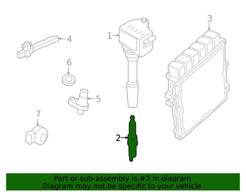 Genuine BMW Spark Plug 12-12-5-A4E-F60 - Picture 1 of 3