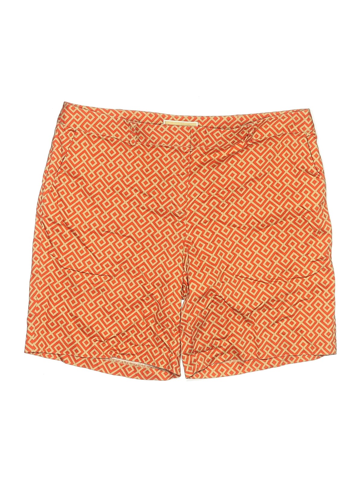 MICHAEL Michael Kors Women Orange Board Shorts 12
