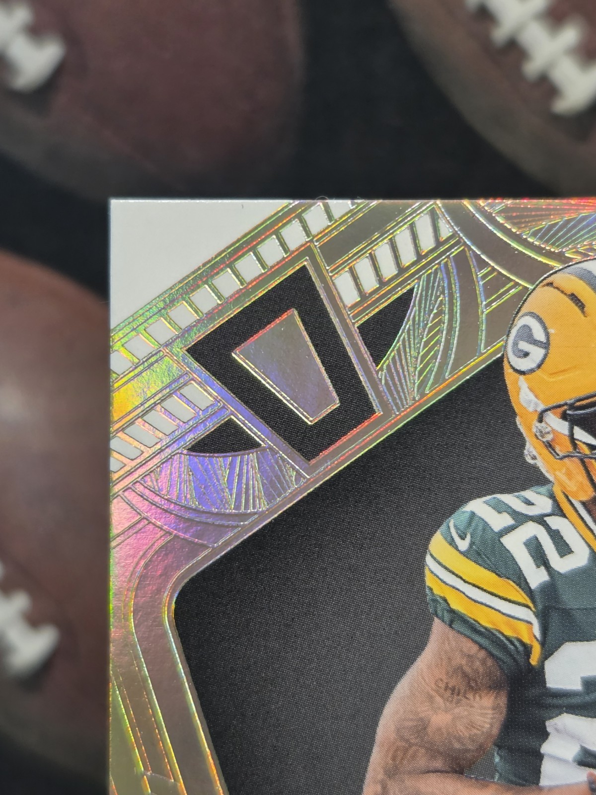 2025 Panini Flawless - Rookie Shadow Signatures Matthew Golden #RSS-MGN /25 (AU, view 2