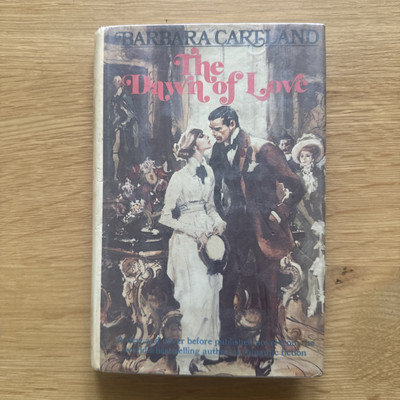 The Dawn of Love by Barbara Cartland 1980 HC DJ 1st Ed