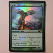 Birds of Paradise Buy A Box Promo Foil Magic 2011 165/249 LP 