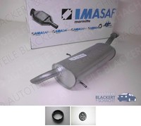 Imasaf ESD Auspuff Endtopf für Lancia Kappa 2.0 20V+2.4 20V+SW 1994-2001+ZubehöR