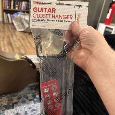 Gator Frameworks Closet Hanger Yoke for Acoustic, Electric & Bass Guitars