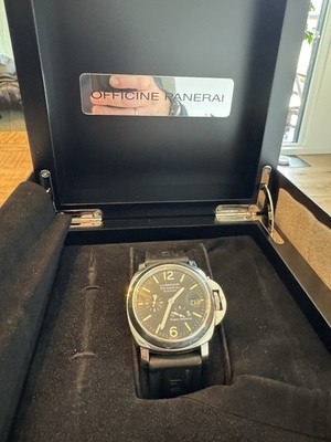 Panerai Luminor Power Reserve Automatik Stahl Herrenuhr Ref. PAM00090