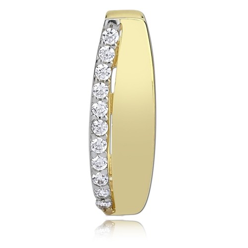 Balia Aros para Mujer Trabajado De 333er Oro Amarillo con Circonia BGO0002GW - Imagen 2 de 5