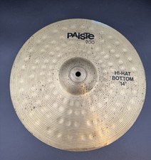 Paiste 14  Hi  Hat Bottom Cymbal   Vintage Made in West Germany   Pre  1990