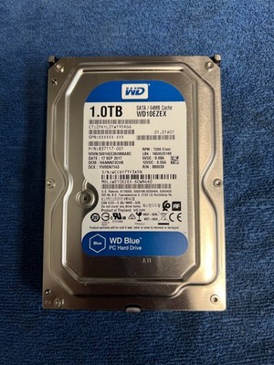 Western Digital Blue 1TB Desktop Hard Drive 3.5'' SATA III 7200RPM WD10EZEX HDD