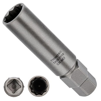 Thinkpro 10 Spline Lug Nut Socket,for Ta20 17/19 10 Spline Lug Nut Key,Dual D...