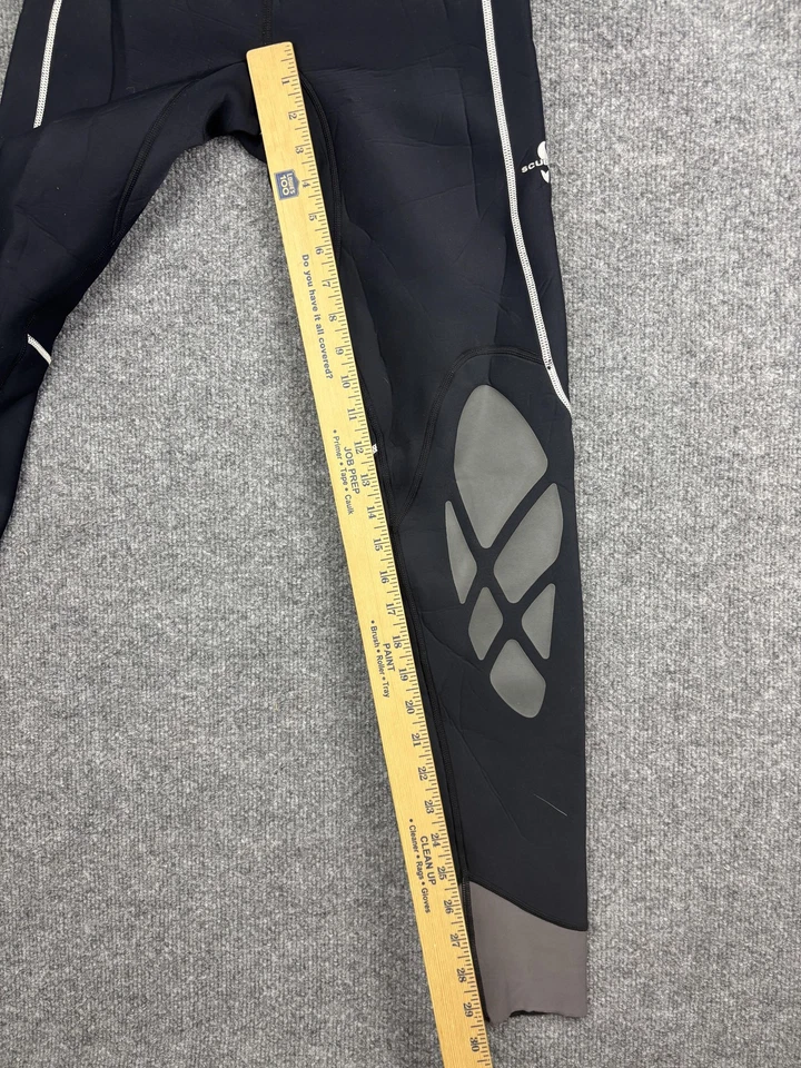 Pantalones de traje de neopreno Scubapro Everflex TPF-1 negro gris rodillas Foto 4 de 4