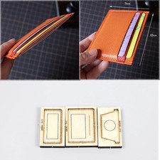 Leather Craft classical cardholder cutting dies knife mold iron 100x74mm