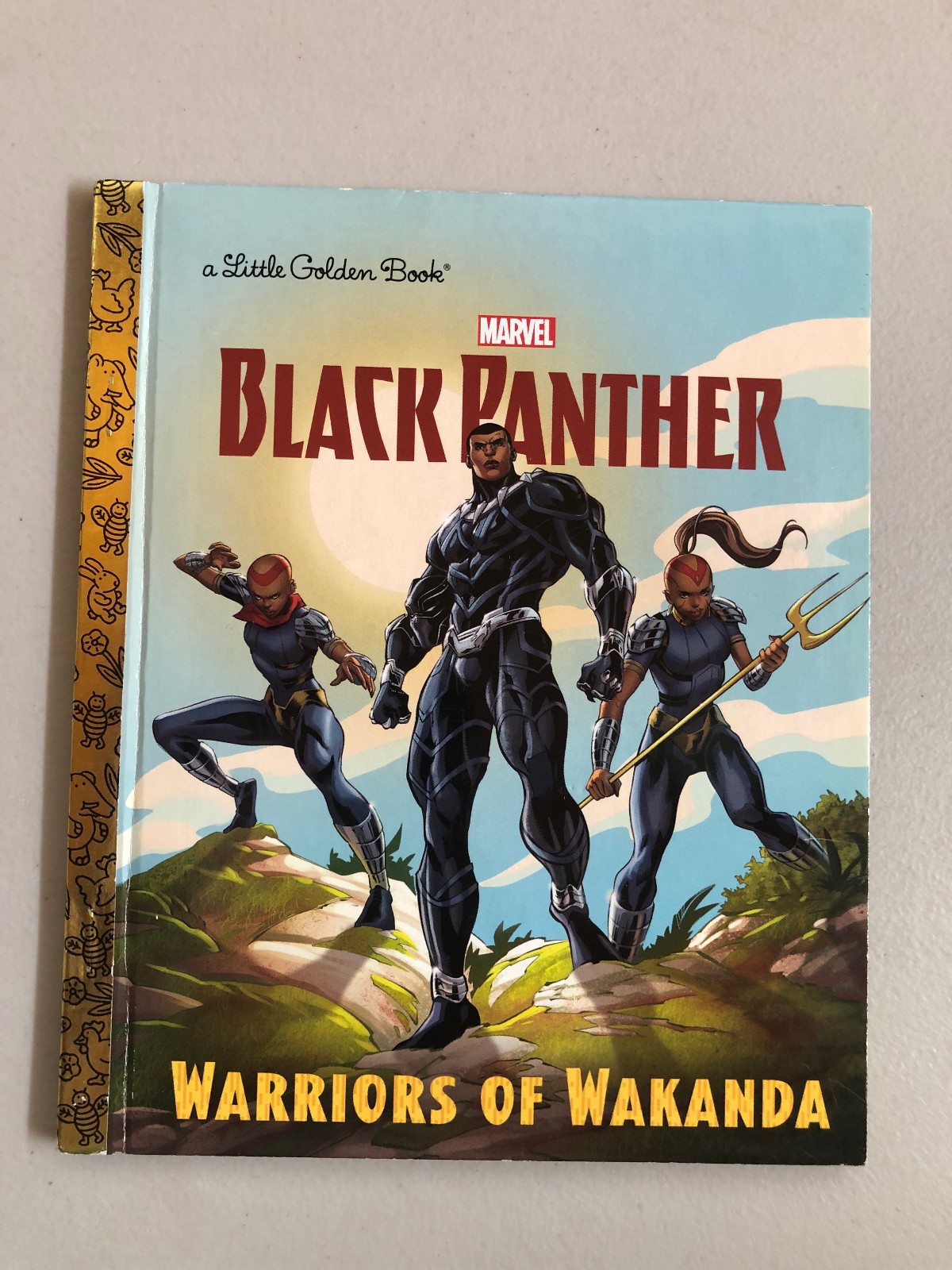 Marvel Comics Black Panther Warriors of Wakanda (Little Golden Book)