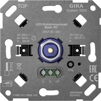 Gira S3000 Led-Drehdimmeins. Basic Rc Einsatz (245700)
