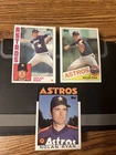 1984, 1985 and 1986 Topps Nolan Ryan (3) card lot in NM Condition