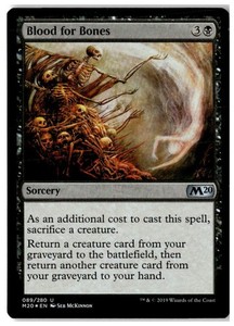 Blood for Bones (089) Core Set 2020 Foil