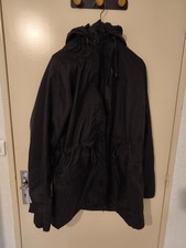 Parka Veste de Travail Sioen Noire Taille L Impermeable Capuche Pro