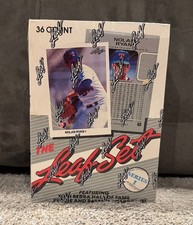 1990 Leaf Baseball Series 1 Factory Sealed Wax Box