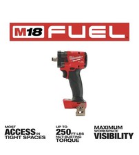 Milwaukee 2855-20 M18 FUEL Compact Impact Wrench 1/2" Tool Only