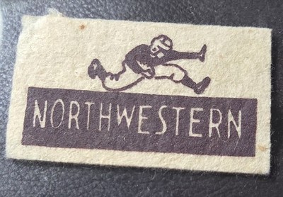 Northwestern 1940's College Candy Felt