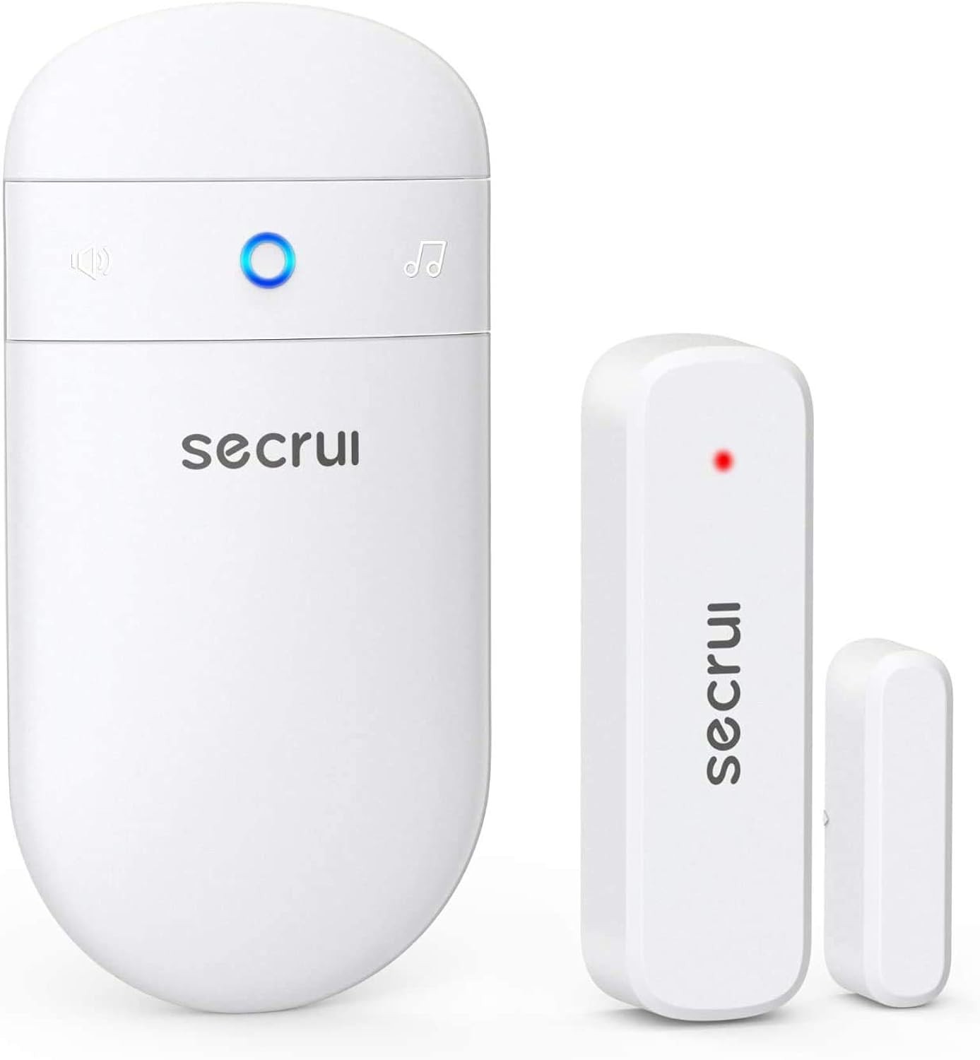 Wireless Door Open Sensor Alarm Chime 400ft Range 52 Chimes Adjustable Volume