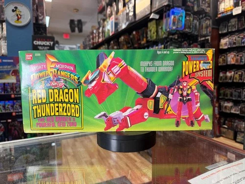 Red Dragon Thunderzord (Vintage MMPR Power Rangers, Bandai) SEALED