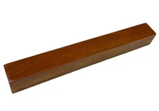 Chakte Viga Wood turning blank 1-7/16" x 1-7/16" x 12” (k47) Dried Orangeheart