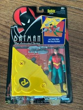 1992 Kenner Batman Animated Series Robin Action Figure NIB VTG Sealed