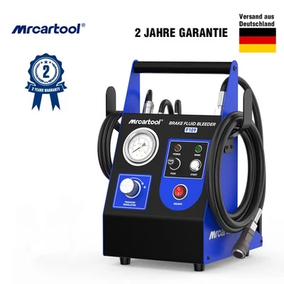 MRCARTOOL Dispositivo di sfiato del freno elettrico per auto vuoto liquido dei freni dispositivo di ricambio DE