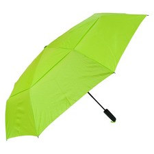 ShedRain Airvent Jumbo Auto Open Auto Close Compact Umbrella 54" - Lime Green