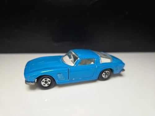 Vintage 1971 Matchbox Superfast No. 14 Iso Grifo Blue Car Lesney