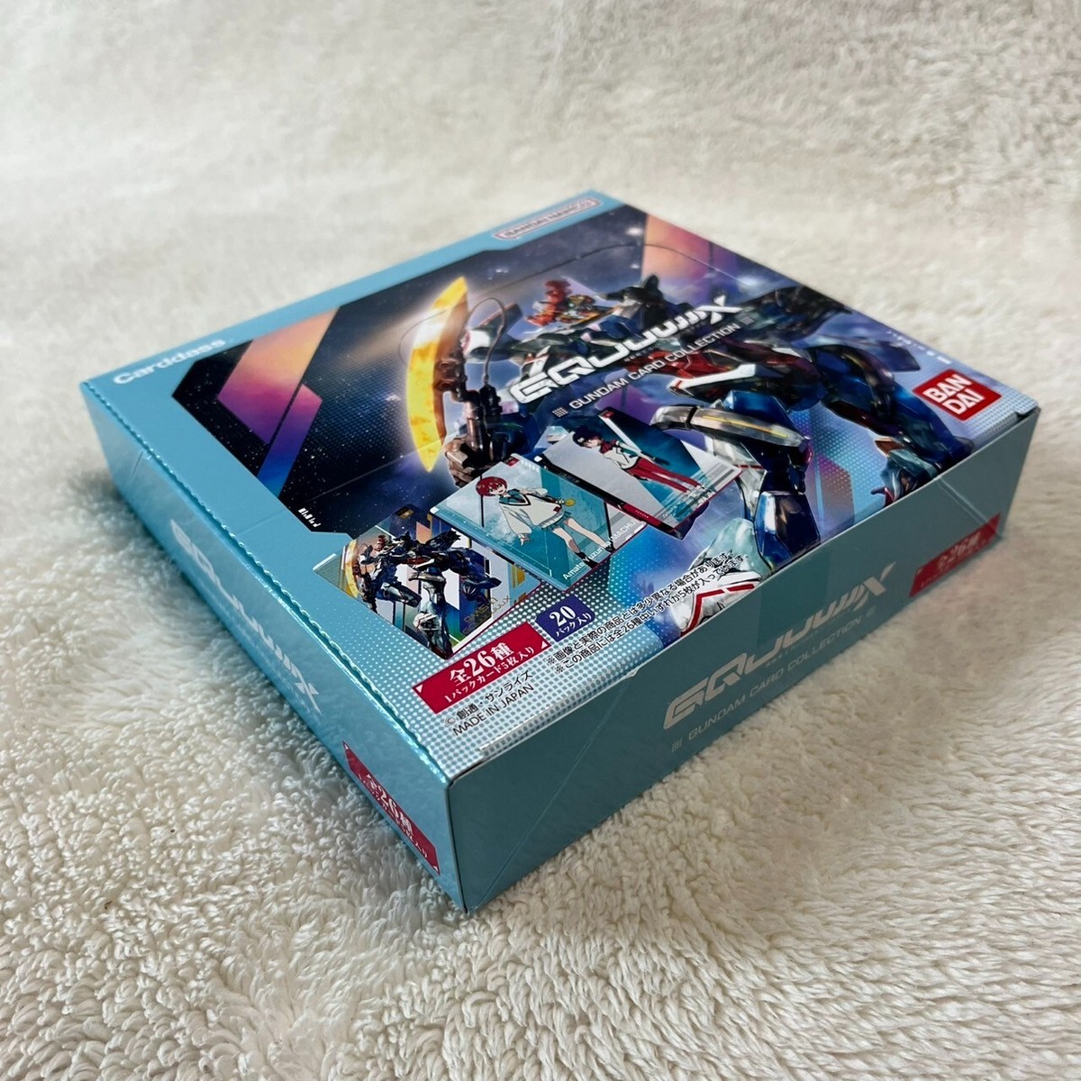 BANDAI GUNDAM CARD COLLECTION Mobile Suit Gundam GQuuuuuuX