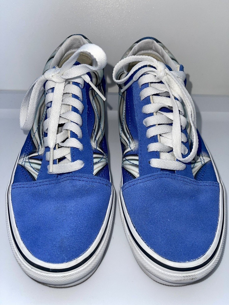 VANS Old Skool Warp Nebulas Blue & Chrome Men display picture 2