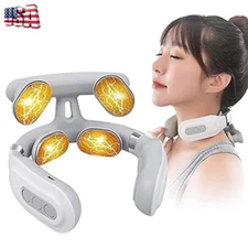 Neck Massager with Heat Relax Neck Shoulder Pain Heating Massager f/Working Z0P3
