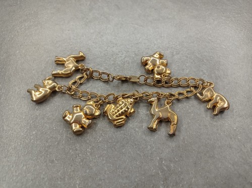 LOT 3 BRACELETS DORES DONT 1 PLAQUE OR REF07689J - Picture 4 of 6