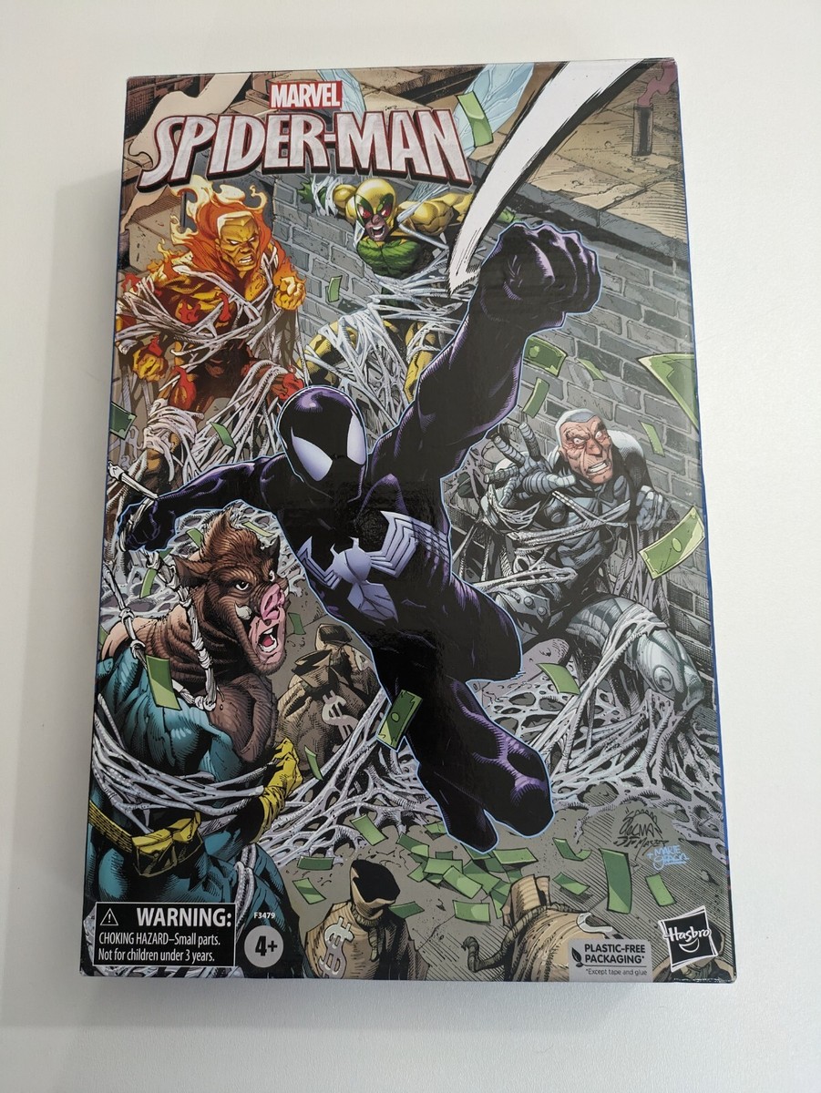 コ*ン様 【最安値】スパイダーマン & ファイナルファンタジー 5 BOX Marvel Legend Spider-Man vs Villains 5 Pack Action Figure
