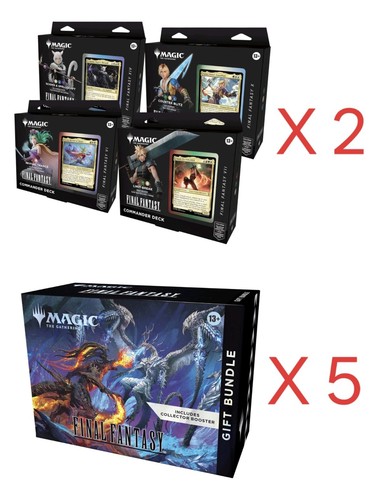 Magic The Gathering: Final Fantasy Lot, Ships from Amazon USA, Brand New