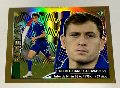 2024 UEFA EURO GERMANY 2024 Gol Sticker #065 NICOLO BARELLA Inter