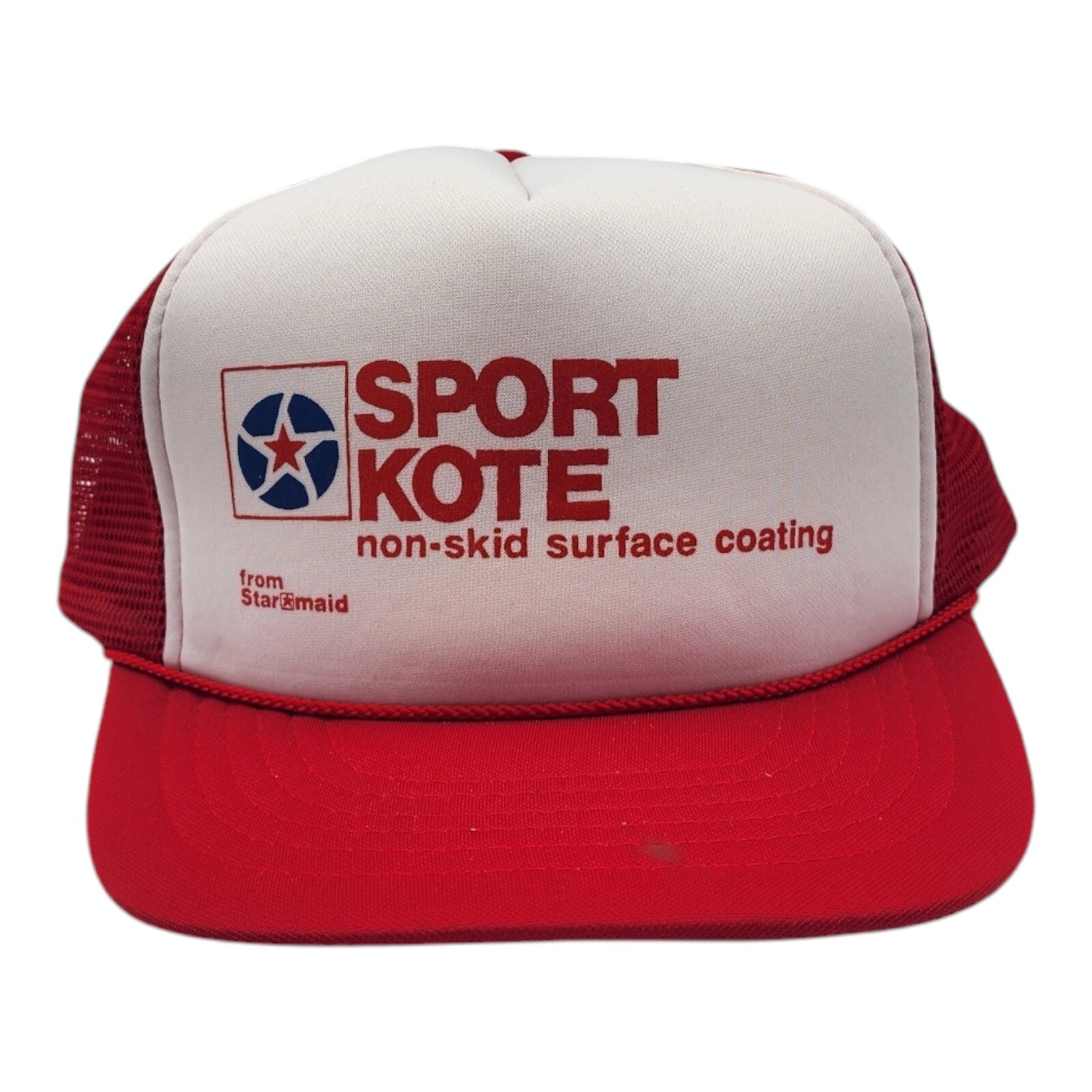 Rope Cap Mesh Adjustable Sport Kote Surface Coating