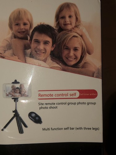 Wireless Remote Control Bluetooth Handheld Tripod Shutter Selfie stick - Picture 4 of 5